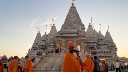 Largest Modern Hindu Temple outside India Ready to Open in US