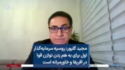 مجید گلپور: روسیه سرمایه‌گذار اول برای به هم زدن توازن قوا در آفریقا و خاورمیانه است