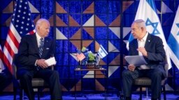 ABD Başkanı Biden, İsrail Başbakanı Netanyahu ile yaptığı görüşme sırasında Gazze'deki hastane patmlamasına ilişkin, ‘’Gördüklerime dayanarak söyleyebilirim ki (saldırıyı) diğer tarafın yaptığı görünüyor, sizin değil’’ dedi.