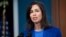 FILE - Jessica Rosenworcel, chairwoman of the U.S. Federal Communications Commission (FCC), speaks in Washington, Feb. 14, 2022.