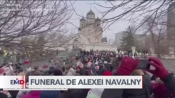 Miles acuden al funeral de Alexei Navalny en Moscú