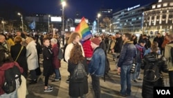 Protest "Ne ćutimo!" održan je u sredu u centru Beograda (foto: FoNet)