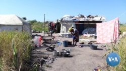 Deslocados de Cabo Delgado enfrentam dificuldades no abrigo de Savane