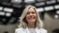 Celeste Saulo, de Argentina, después de ser elegida como seretaria general de la Organización Meteorológica Mundial en Ginebra el 1 de junio de 2023.