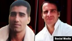 فاضل بهرامیان (راست) و مهران بهرامیان، معترضان محکوم به اعدام