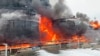 乌克兰加强对俄境内目标攻击，一座油库遭无人机攻击起火