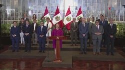 Presidenta de Perú rechaza acusación de fiscal "despreciable"