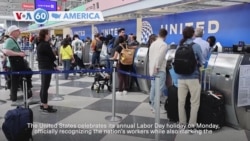 VOA60 America - US celebrates its annual Labor Day holiday