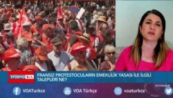 Fransa'da çalışanlar emeklilik yasasına karşı 14'üncü kez sokakta