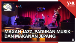 Maxan Jazz, Padukan Musik dan Makanan Jepang