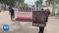 Hommage aux journalistes tués en Côte d'Ivoire