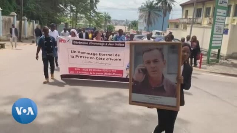 Hommage aux journalistes tués en Côte d'Ivoire