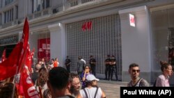 Spain H&M Strike