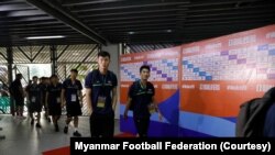 ၂၀၂၆ ကမ္ဘာ့ဖလားဘောလုံးခြေစစ်ပွဲ အာရှဇုန်ဒုတိယအဆင့်မြန်မာနဲ့ကစားဖို့ရောက်လာတဲ့ မြောက်ကိုရီးယားအသင်း (နိုဝင်ဘာ ၂၁၊၂၀၂၃)
