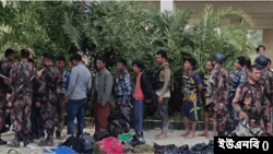 মিয়ানমারের বিজিপি সদস্য আবারও বাংলাদেশে আশ্রয় নিয়েছে। ১১ মার্চ, ২০২৪।