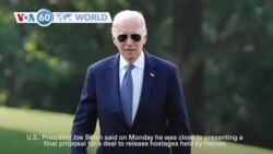 VOA60 World - Biden: Netanyahu not doing enough to secure hostage and cease-fire deal