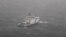 This photo provided by the Finnish Border Guard shows its vessel Turva on patrol on Oct. 11, 2023, near where the damaged Balticconnector gas pipeline was pinpointed in the Gulf of Finland. (Lehtikuva/Finnish Border Guard via Reuters)