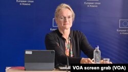 Specijalna izvestiteljka Evropskog parlamenta za Kosovo Viola fon Kramon u Prištini