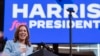 U.S. Vice President Kamala Harris speaks during a campaign rally in Atlanta, Georgia, July 30, 2024. 