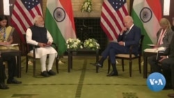 Narendra Modi encontra-se com Joe Biden em Washington DC