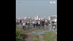 抗议者试图冲击土耳其美军基地 