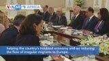 VOA60 Africa - EU Offers Aid to Tunisia to Boost Economy, Reduce Migrant Flows