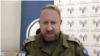 FILE - Israel Defense Forces spokesperson Lt. Col. Peter Lerner, shown here in an image taken from video, told VOA on Nov. 5, 2023, that “the hostage issue is at the top of our priority" in regard to Israel's aerial and ground assault on the Gaza Strip.