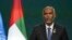 FILE - Maldives President Mohamed Muizzu speaks at the COP28 UN Climate Summit, Dec. 1, 2023, in Dubai, United Arab Emirates. 