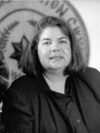 FILE - Wilma Mankiller is shown in an undated photo. She was chief of the Cherokee from 1985-95 and put much of her focus on education, health and housing. 