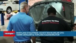 Maryland’da cezaevi mahkumları otomobil tamiri öğretilerek topluma kazandırılıyor 