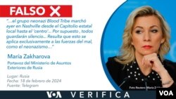 Contrario a lo que afirma la portavoz del Ministerio de Asuntos Exteriores ruso, María Zakharova, la marcha de Nashville fue ampliamente condenada por funcionarios estatales y locales de todos los partidos. 