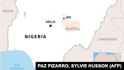  Map of Nigeria locating the central state of Plateau.