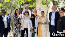 ঢাকায় পৌঁছেছে ইউরোপীয় ইউনিয়নের (ইইউ) একটি প্রতিনিধি দল। ১২ নভেম্বর, ২০২৩।