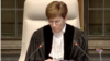 Joan E. Donoghue, presidenta de la Corte Internacional de Justicia, durante la lectura del veredicto sobre la solicitud de medidas provisionales por parte de Guyana contra el referendo sobre el territorio Esequibo.