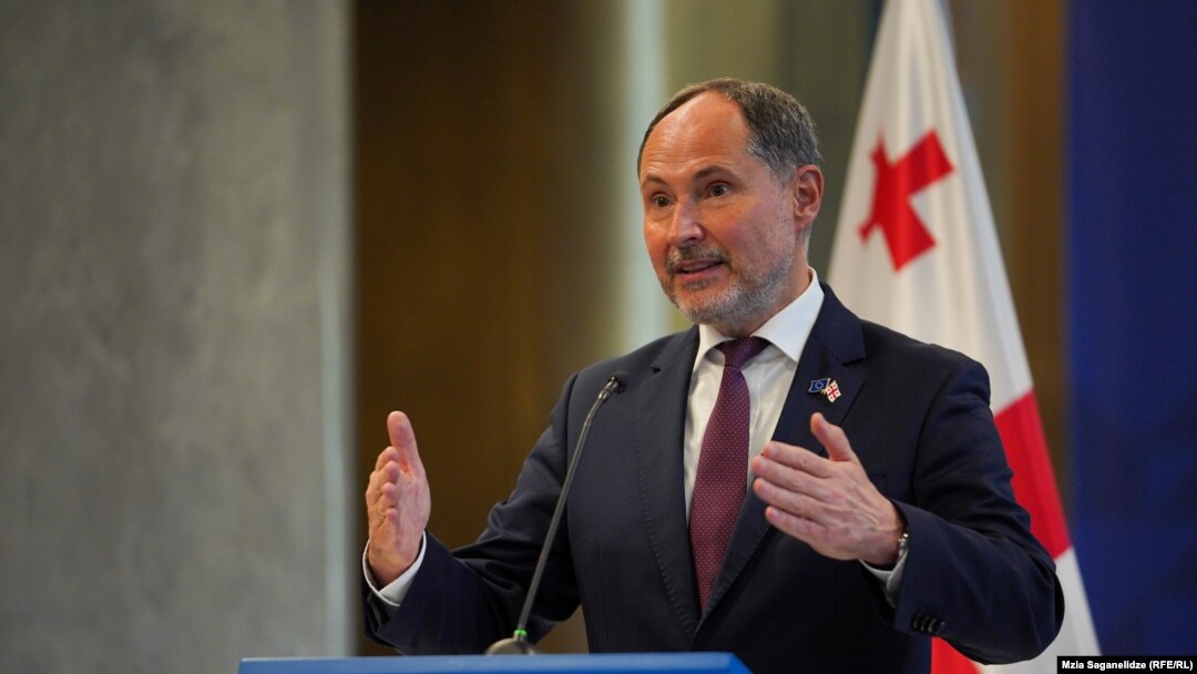 საქართველოში ევროკავშირის ელჩი პაველ ჰერჩინსკი. "რადიო თავისუფლების" ფოტო