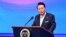 South Korea's President Yoon Suk Yeol speaks during a ceremony held to celebrate the 79th Korean National Liberation Day at the Sejong Center of the Performing Arts in Seoul, Aug. 15, 2024.
