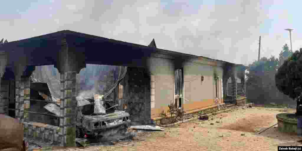 Burnt Residence of Bokkos District Head