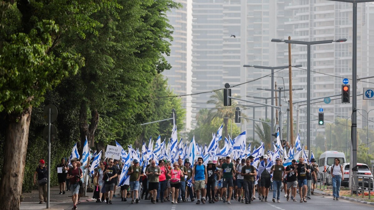 Mass Protests in National Day of Resistance in Israel