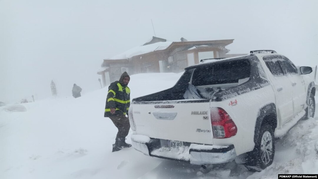 Rain and Snow in KPK 