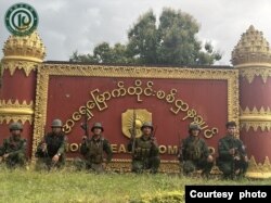 MNDAA dan para sekutunya mengklaim telah menduduki sepenuhnya Markas Besar Militer di Lashio, Myanmar. (Foto - MNDAA)