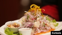 El ceviche es uno de los platos bandera de la cocina peruana