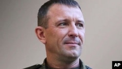 Maj. Gen. Ivan Popov, the commander of the 58th army, is seen at an undisclosed location in this photo released by Russian Defense Ministry Press Service on June 8, 2023.