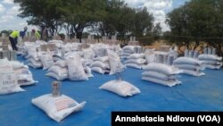 Matebeleland Food aid distribution