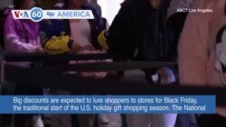 VOA60 America- Big discounts expected on Black Friday, the traditional start of the U.S. holiday gift shopping season