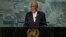 FILE - Haiti's Foreign Minister Jean Victor Geneus addresses the 77th session of the United Nations General Assembly, at U.N. headquarters, Sept. 24, 2022.