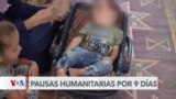 Israel y Hamás aceptan pausa humanitaria