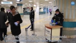 İstanbul'da Toplu Taşıma Araçlarında 100 Bin Maske Dağıtıldı