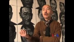 中国画家用画笔为自焚藏人立碑 