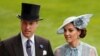 Pangeran William dan istrinya, Kate, menghadiri acara pacuan kuda tahunan, Royal Ascot, di Ascot, Inggris, 18 Juni 2019. (Foto: Reuters)