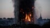 လန်ဒန် ၂၄ထပ်မြင့် အဆောက်အဦး မီးလောင်ကျွမ်းမှု သေဆုံးဒဏ်ရာရမှုများရှိ